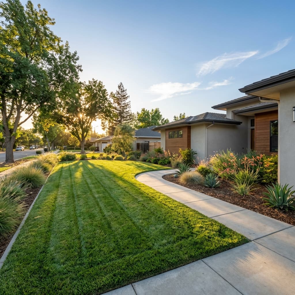 Beautiful Fresno landscaping