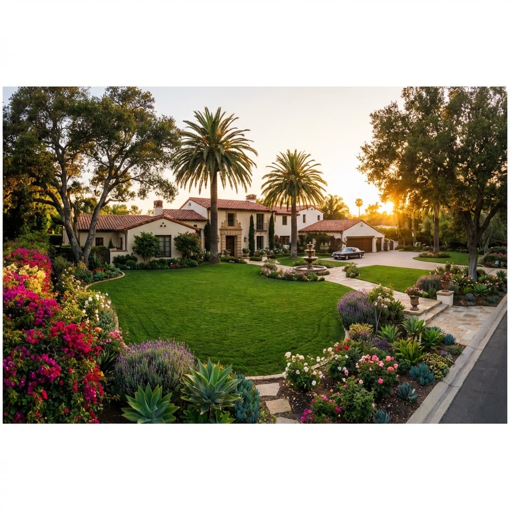 Beautiful landscaped property